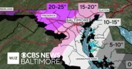 Near-average snowfall expected in Baltimore during 2025
