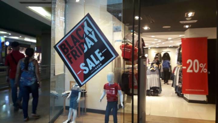 Black Friday ofrecerá descuentos de 30 a 50% en establecimientos de Venezuela