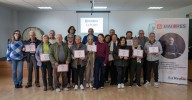 Mayores en San Cibrao, graduados y satisfechos