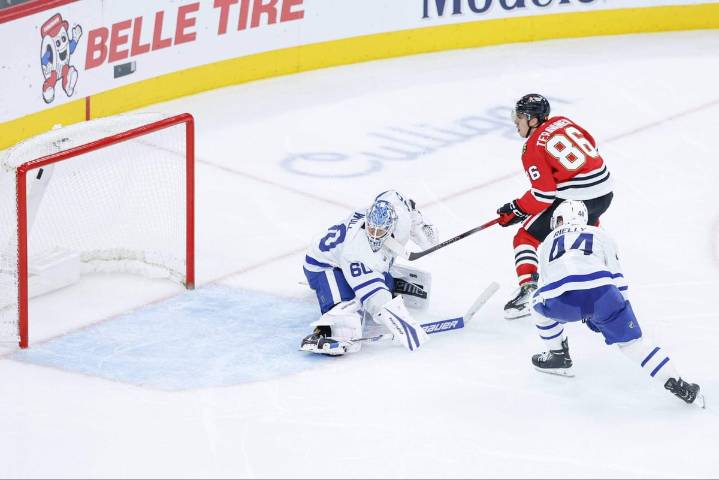 What we saw from Leafs’ loss to Blackhawks: Joseph Woll’s return, Philippe Myers’ errors