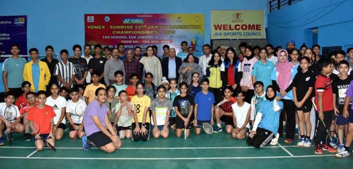52nd J&K UT Badminton C’ship begins