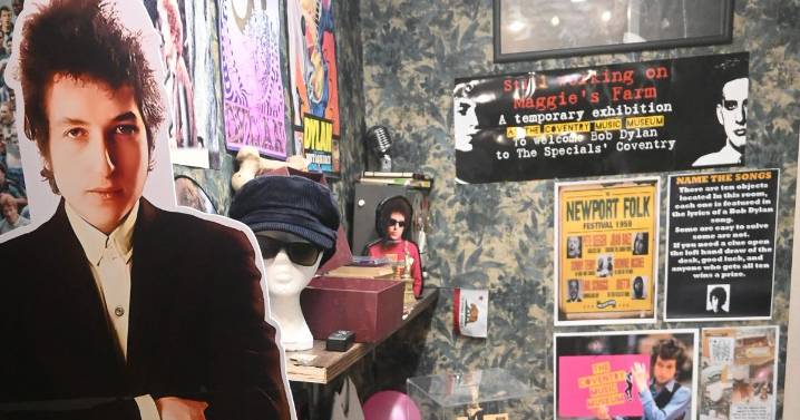 Bob Dylan exhibition in Coventry as excitement mounts for superstar's concert