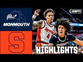 Monmouth Hawks vs. Syracuse Orange | Full Game Highlights