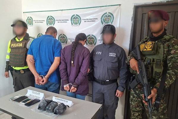 Capturan a tres de una red de narcotráfico