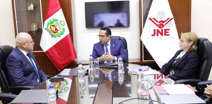 JNE recibe respaldo del Gobierno para el desarrollo de las elecciones generales: Brindarán todo el apoyo necesario