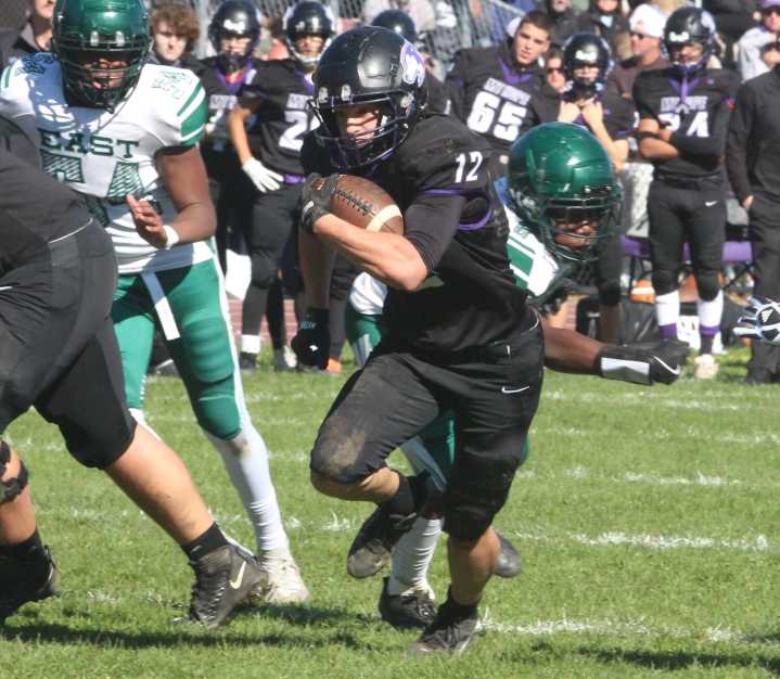 Mt. Hope cages Cougars, earns second seed in football playoffs