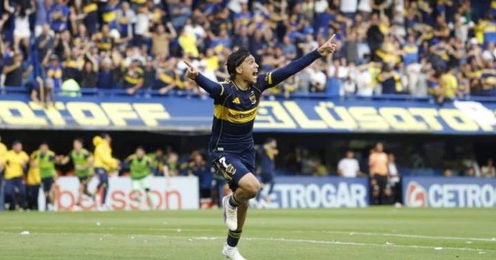 Miguel Merentiel pone a Boca Juniors 2 a 0 frente a River Plate