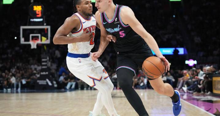Knicks late rally falls short as Heat win 115