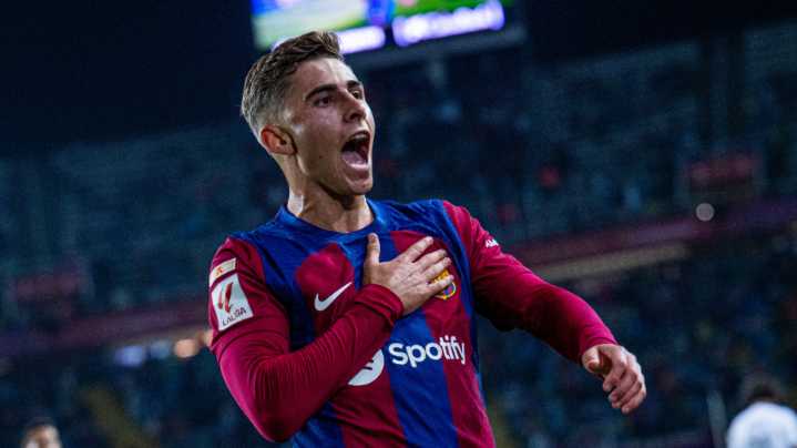 Fermín López comandó victoria del FC Barcelona