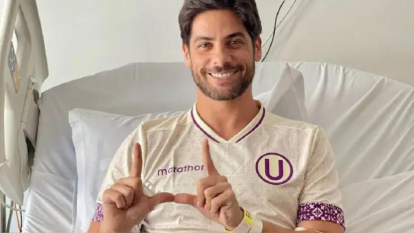 Andrés Wiese fue dado de alta y celebra tricampeonato de la ‘U’: “A cuidarse para festejar más copas”