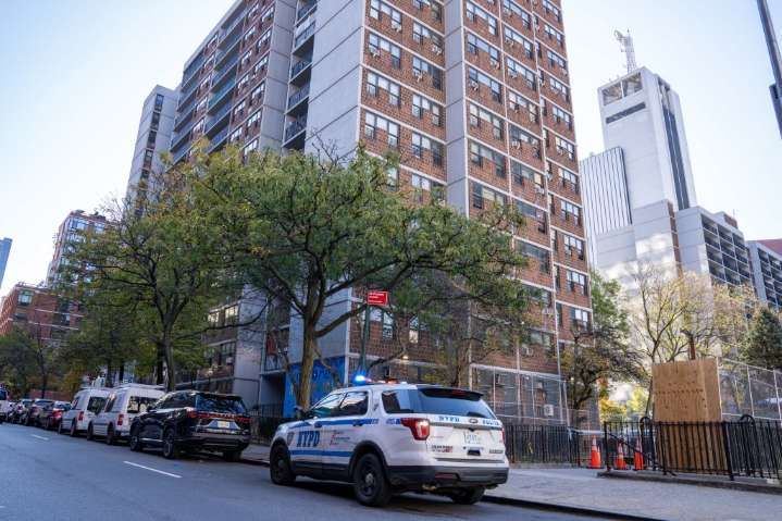 Woman shot in head in Hell's Kitchen NYCHA complex died of self