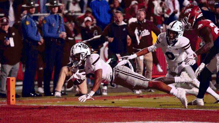 Mississippi State rallies from 14-point deficit to beat Arkansas for first SEC win since 2023