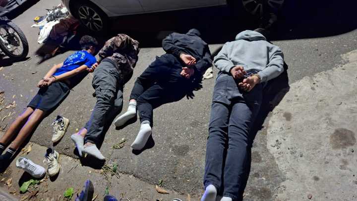 Cuatro detenidos tras el robo a una casa y persecución en zona oeste