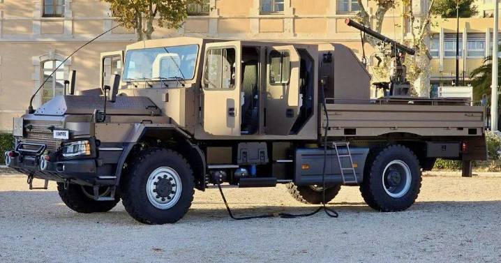 Truck brand reveals armoured off-road dual