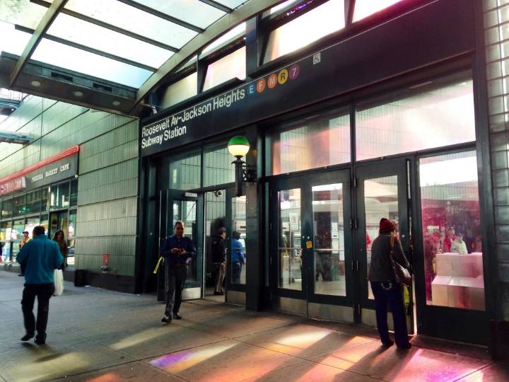 Mother and baby reunited after they became separated on E train in Jackson Heights