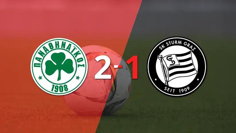 Europa League: Sturm Graz no pudo con Panathinaikos y perdió 2 a 1