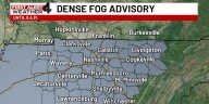 First Alert Weather Day: Dense fog, then a soaking rain