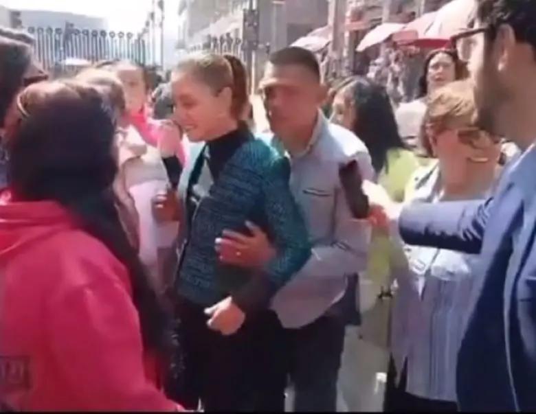 Sujeto que acosó a Sheinbaum ya había sido acusado por otras dos agresiones