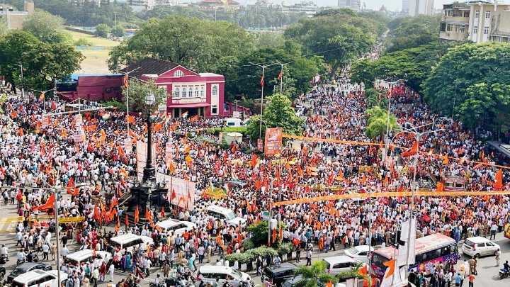 Satyacha Morcha: Traffic runs smooth during rally, thanks to cops’ direction