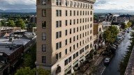See Asheville's Iconic Flat Iron Hotel