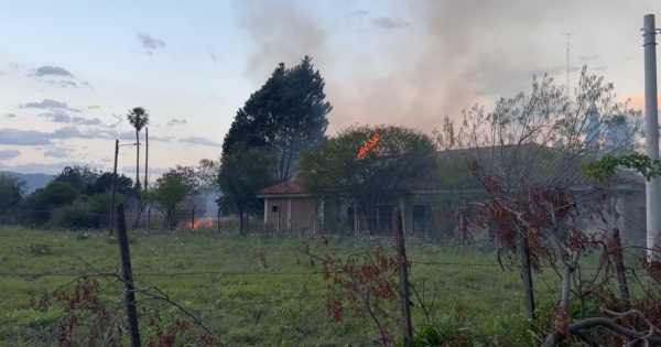 Revelaron qué provocó el incendio en zona sur que alarmó a muchos salteños