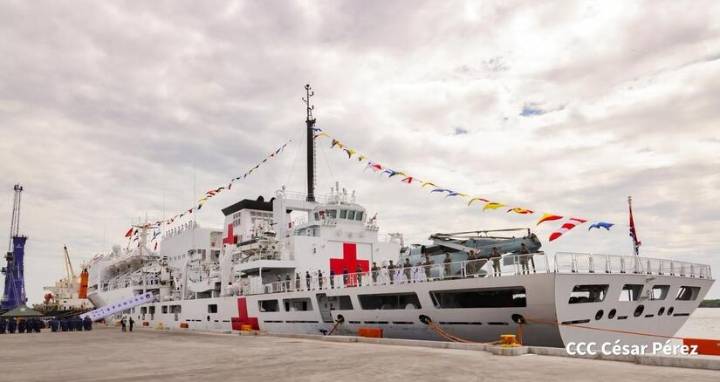 Autoridades nicaragüenses celebran arribo de buque