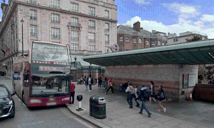 Victoria line suspended as person killed by train in central London