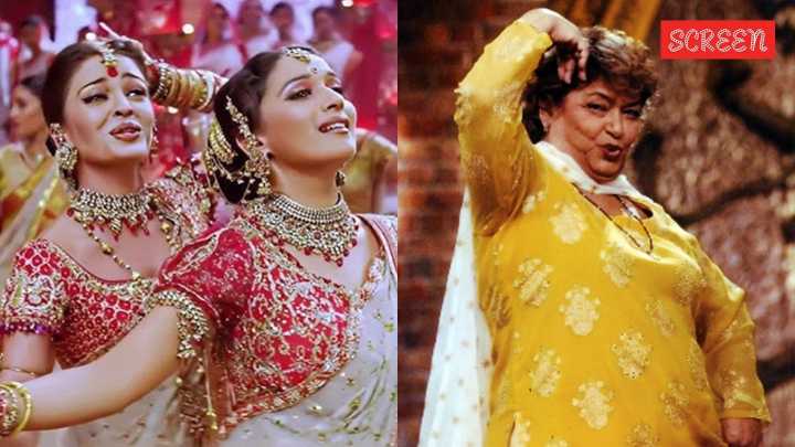 Unwell Saroj Khan choreographed Devdas’ Dola Re while lying on the floor, won 17 awards for Aishwarya Rai