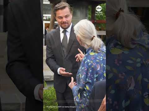 Leonardo DiCaprio eulogizes primatologist Jane Goodall