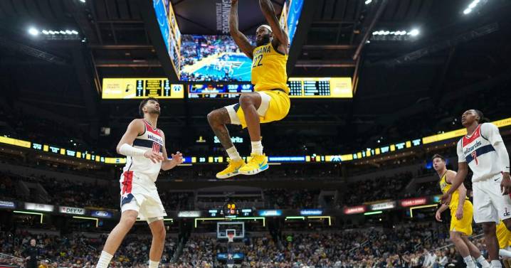 Pacers beat Wizards 119-86 in NBA Cup game between 2 of the league's worst teams