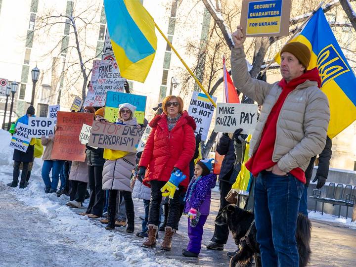 Ukrainian refugees in Calgary disagree with peace plan suggested by US