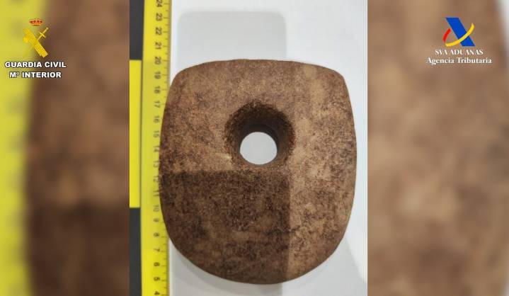 Autoridades españolas recuperan piezas del patrimonio histórico de México y Ecuador