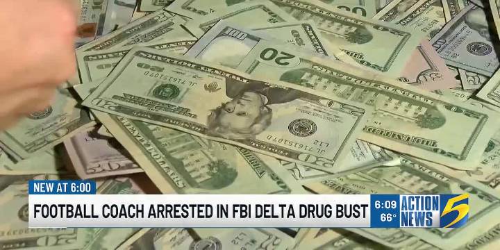 Memphis high school football coach charged in drug trafficking operation involving 55 lbs of cocaine