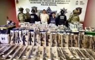 Caen dos del CJNG con arsenal en Cancún