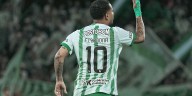 Edwin Cardona, en medio de lágrimas, dedicó su gol con Atlético Nacional ante Águilas Doradas a su perro fallecido días atrás
