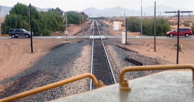 Fortuna Road railroad crossing reopens