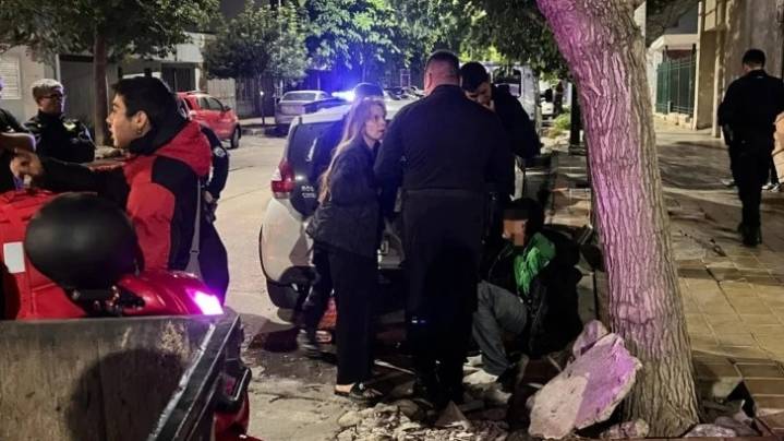 Repartidores detuvieron a un ladrón que intentó darse a la fuga