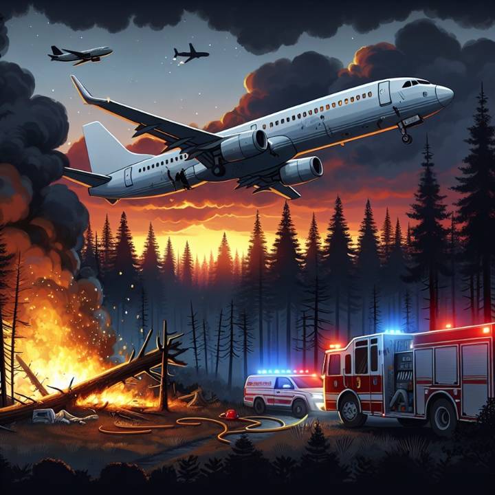 Plane Crash Sparks Chaos Near Louisville Airport