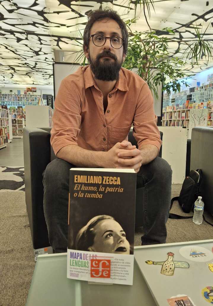 Emiliano Zecca: “Apuesto a mirar la realidad con ojos de literatura”