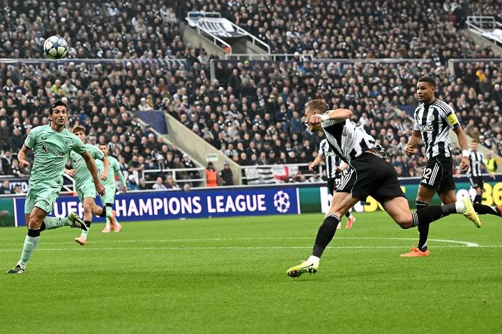 Champions: El Newcastle castiga por arriba a un debilitado Athletic