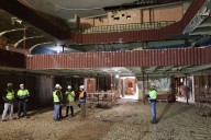 El antiguo Cine Crisfel de Alcázar de San Juan renace como teatro del siglo XXI tras arrancar su rehabilitación