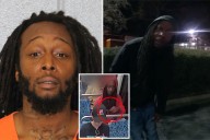 Iryna Zarutska's alleged killer seen telling cops a 'man-made material' is controlling him