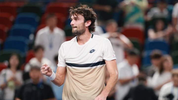 Valentin Vacherot responds when asked about potential coaching changes ahead of the 2026 season