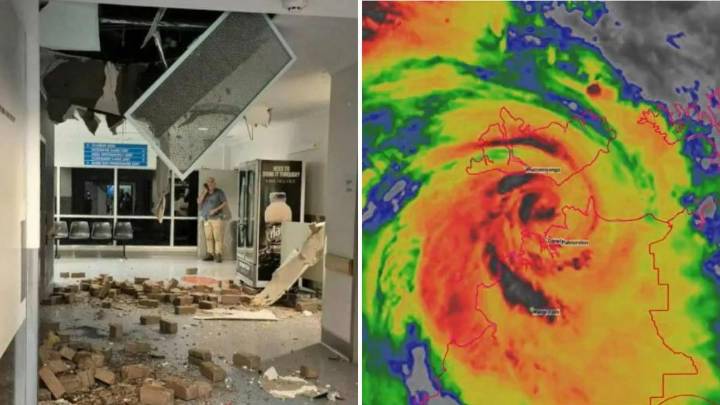 Cyclone Fina hits Darwin and Tiwi Islands: Residents share wild footage as destructive winds batter Top End