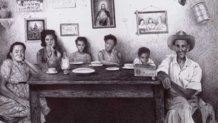 Una dibujo, inspirado en 'La Vorágine' y Macondo, fue el gran ganador del Salón BAT de Arte Popular 2025