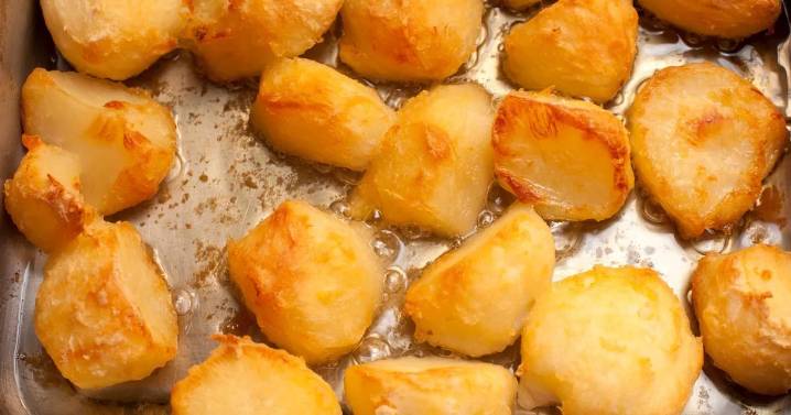 Roast potatoes are crispier if you boil them in 1 ingredient instead of water