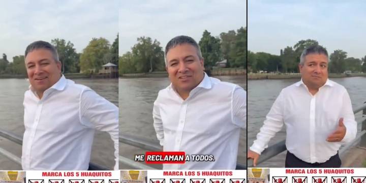 Arturo Fernández hace campaña electoral desde Argentina pese a mantener una sentencia de un año de prisión efectiva en Perú