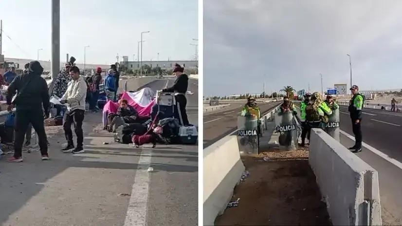 Este es el panorama en la frontera con Chile tras la declaratoria del estado de emergencia en Tacna