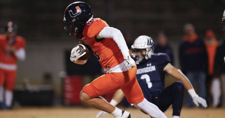 REGION 2D FOOTBALL: Union linebacker Camden Wharton has brains and brawn