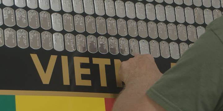 Traveling Iowa wars memorial on display at WIT